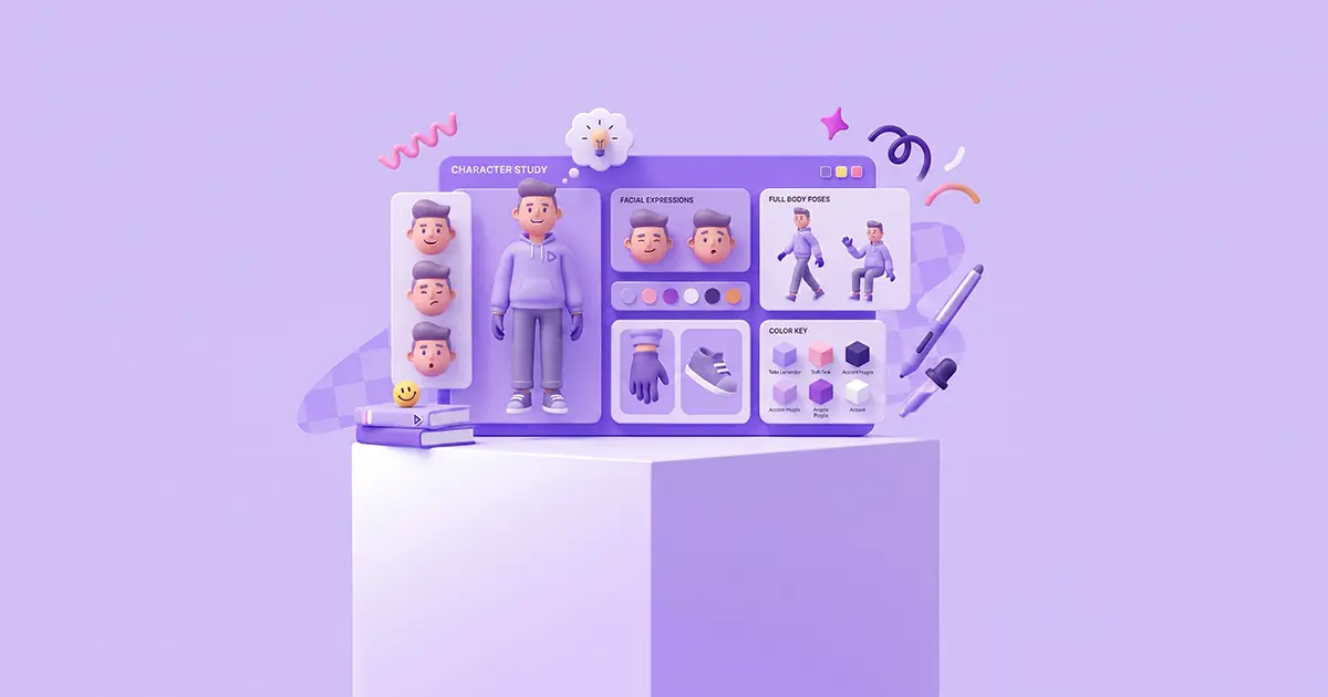 پیش‌نمایش اختصاصی خدمات طراحی کاراکتر مانستیزو - نمونه کار و طراحی خلاق