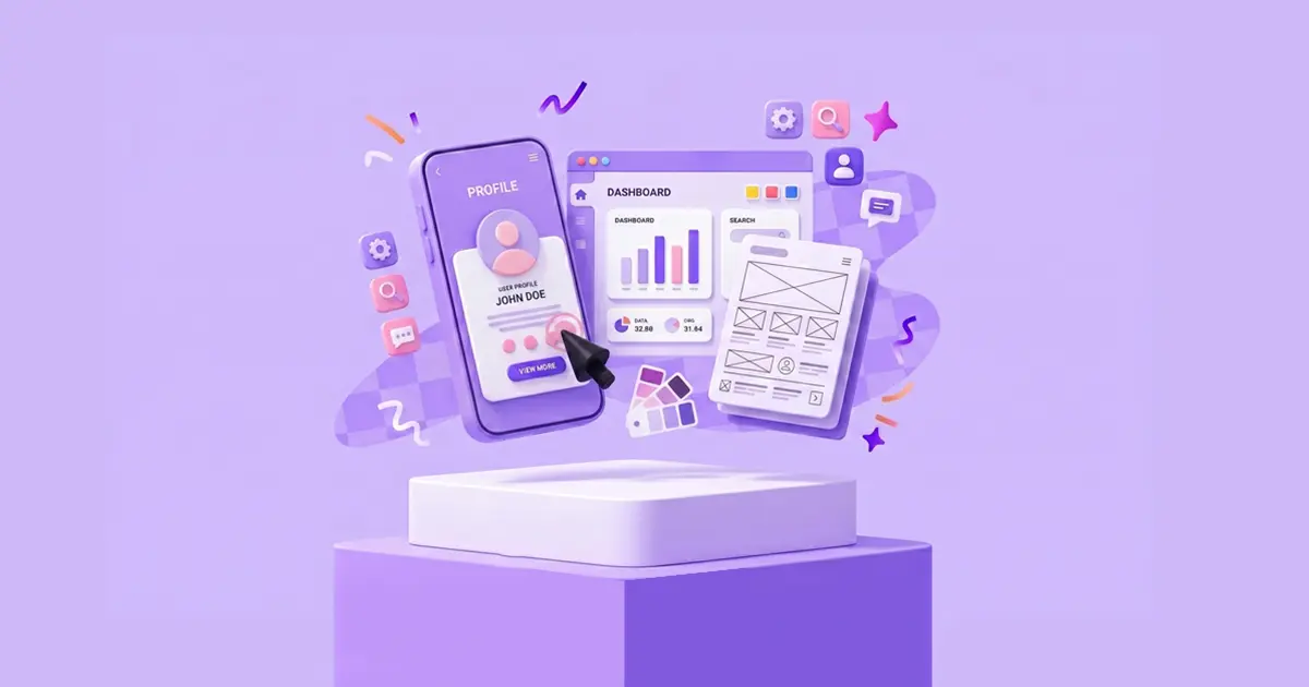 Custom UI Design preview and creative design showcase by Monstizo