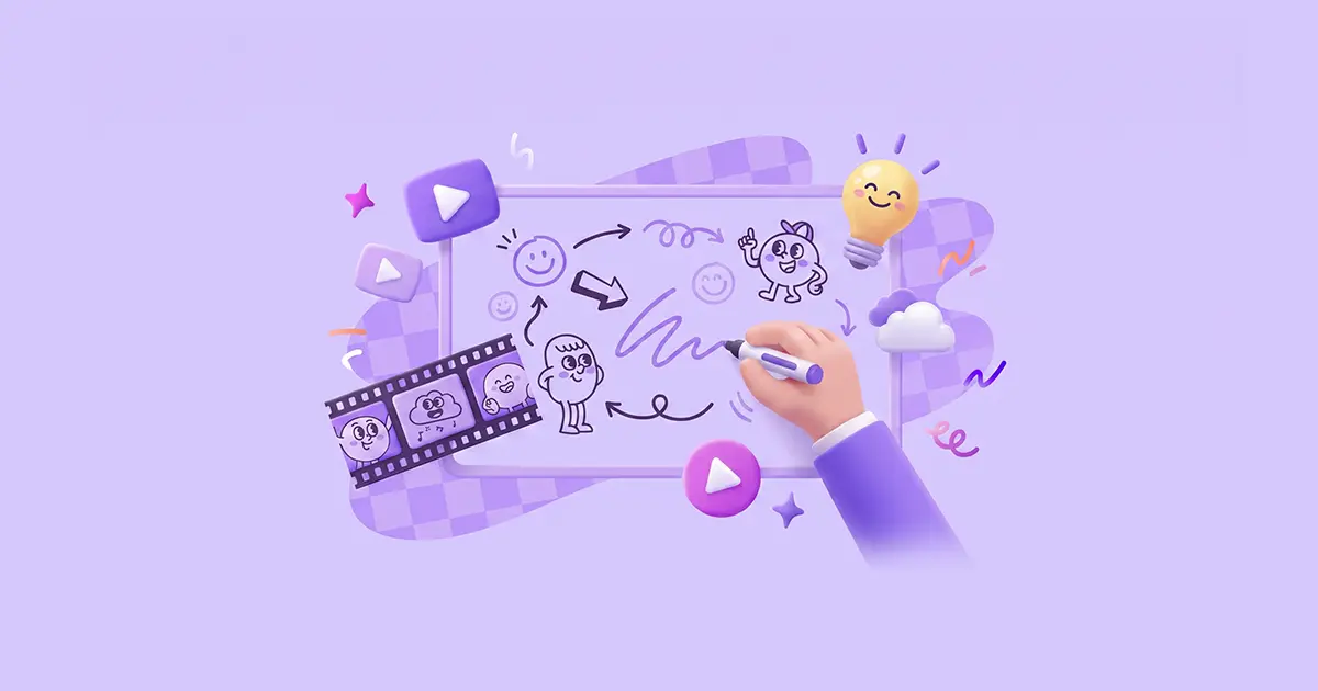 Custom Whiteboard Animation preview and creative design showcase by Monstizo